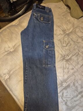 Nautica Boys Blue Cargo Jeans